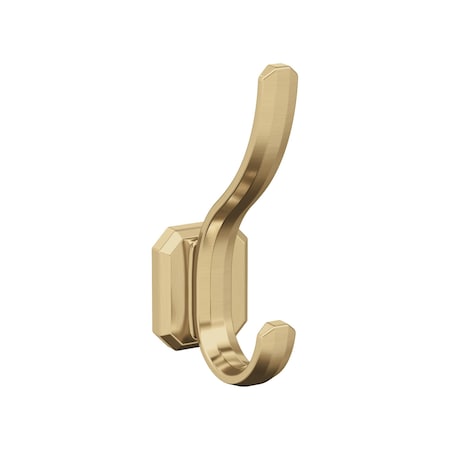Amerock Granlyn Transitional Double Prong Champagne Bronze Wall Hook HBX36693CZ